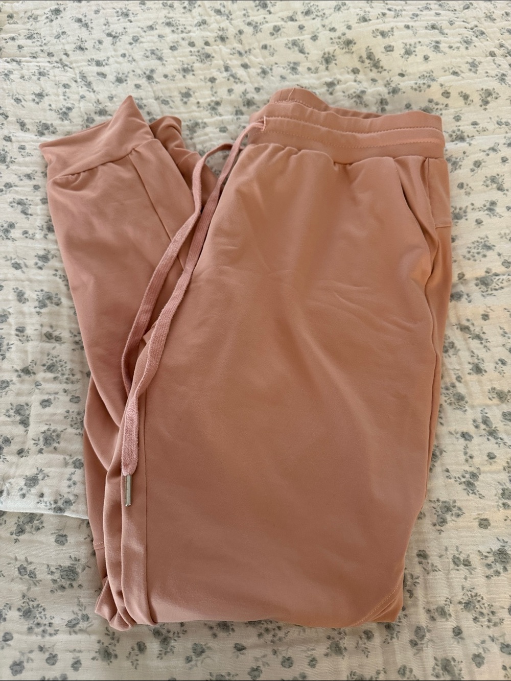 Buffbunny Women's Soft Drawstring Jogger Pants - Blush Pink